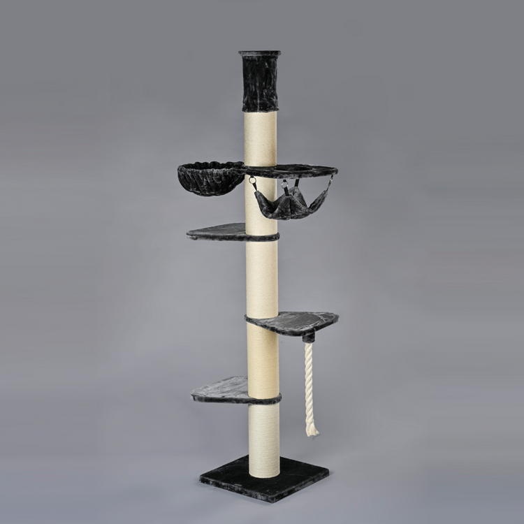 Cat Tree Maine Coon Tower Crown (Dark Grey) 275-295 cm