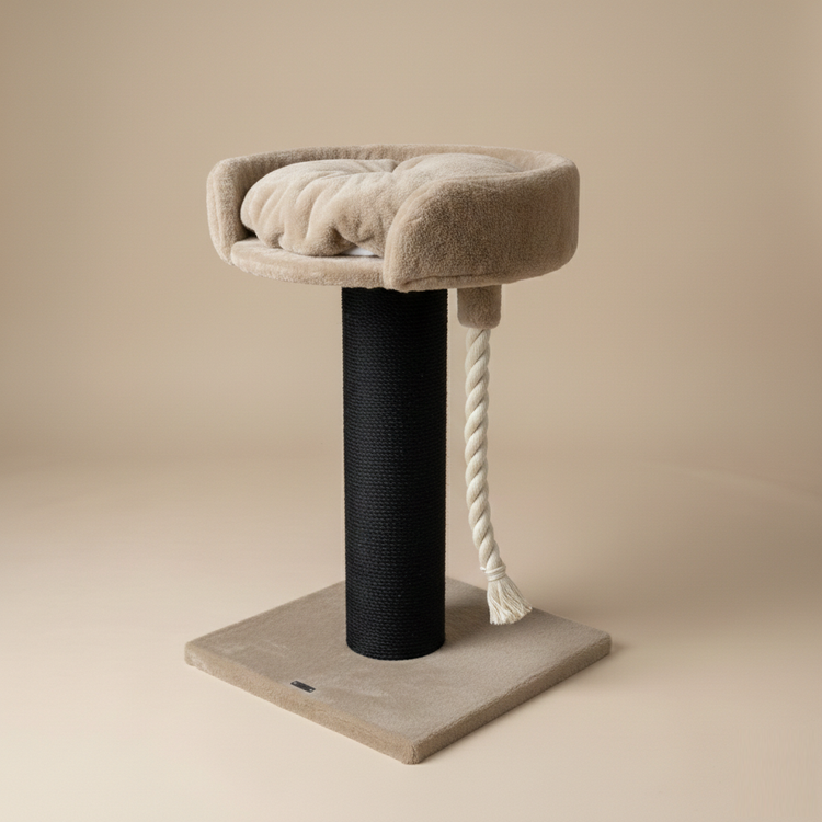 Cat Tree Chartreux Blackline (Cappuccino Teddy)