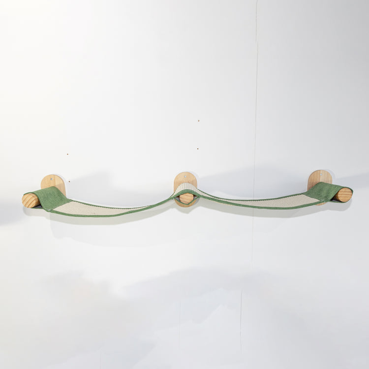 Wall unit Climbing wall Cat - Wall Bridge (Pistachio)