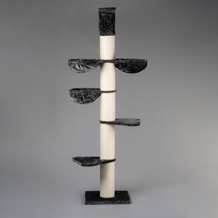 Cat Tree Maine Coon Tower Plus (Dark Grey) 275-295 cm