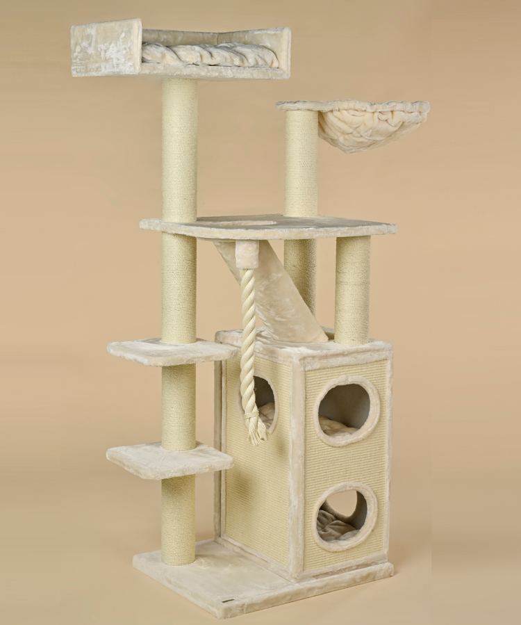 Cat Tree Cat Penthouse (Cream)
