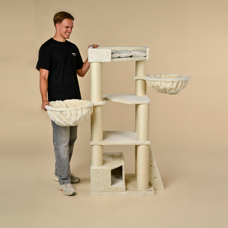 Cat Tree Corner Coon (Cream)
