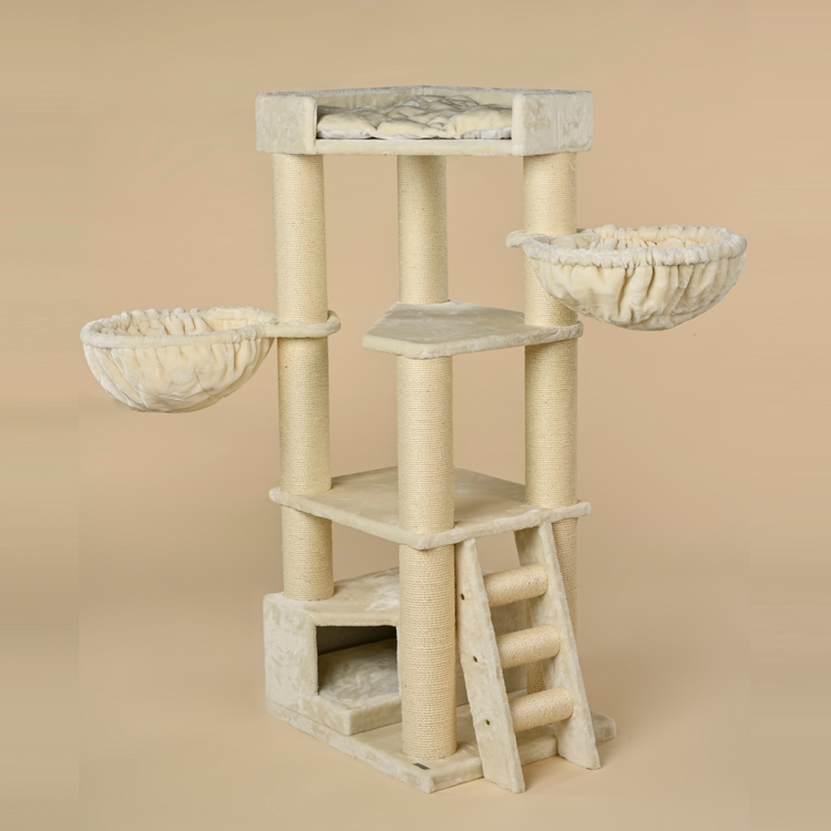 Cat Tree Corner Coon (Cream)