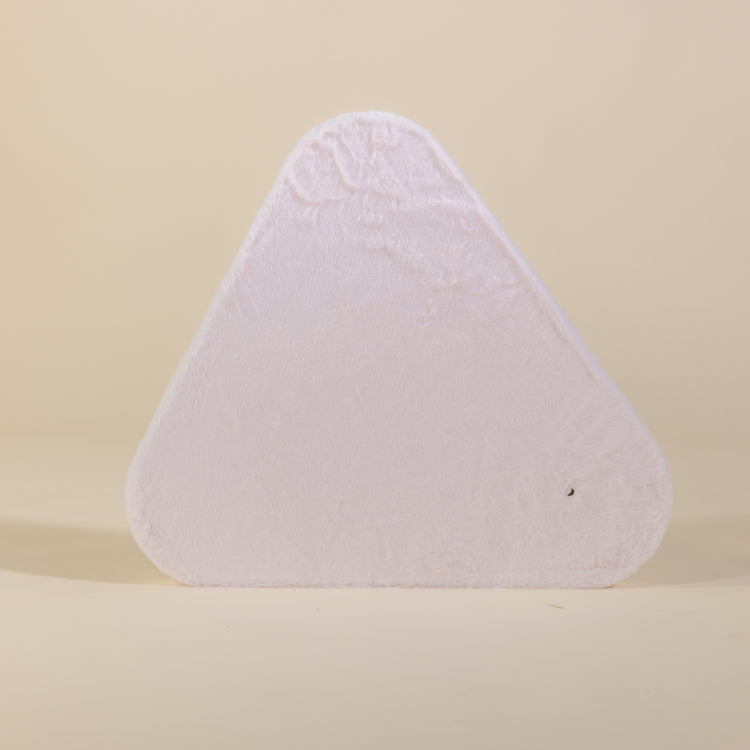 Large, Pink Lying Area Step Triangular (for 12, 15 or 20 cm poles)