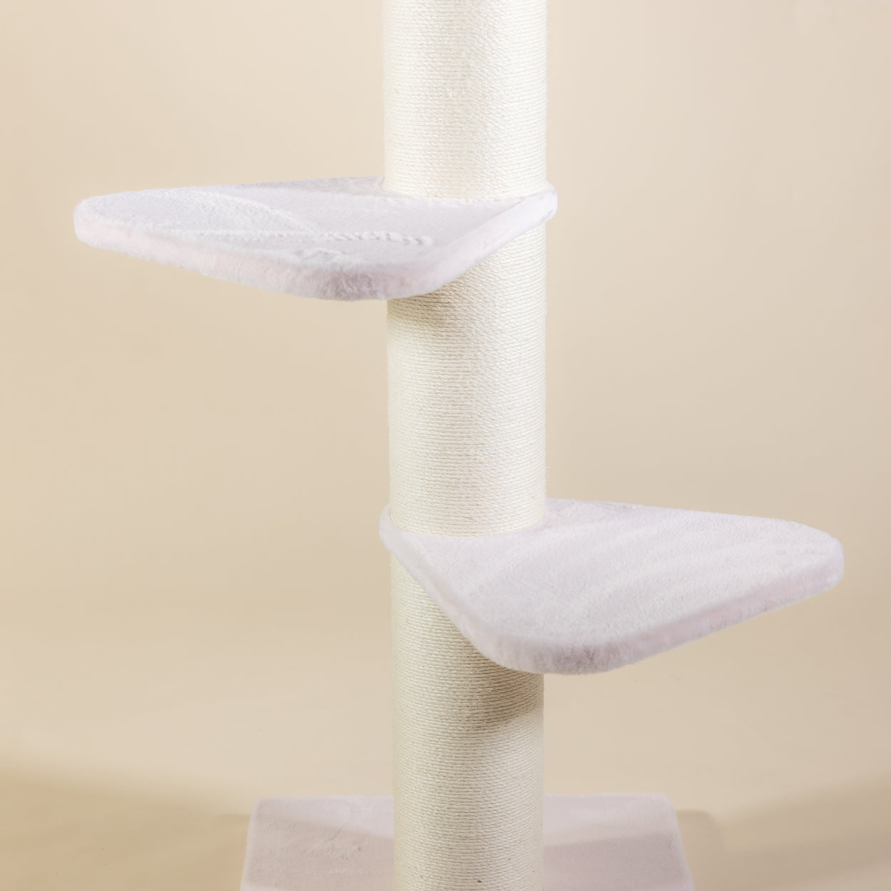 Large, Pink Lying Area Step Triangular (for 12, 15 or 20 cm poles)