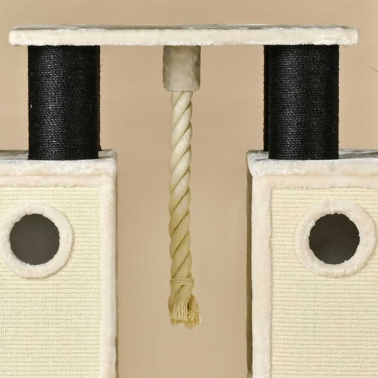 Cat Tree Royal Cat Palace Blackline (Cream)