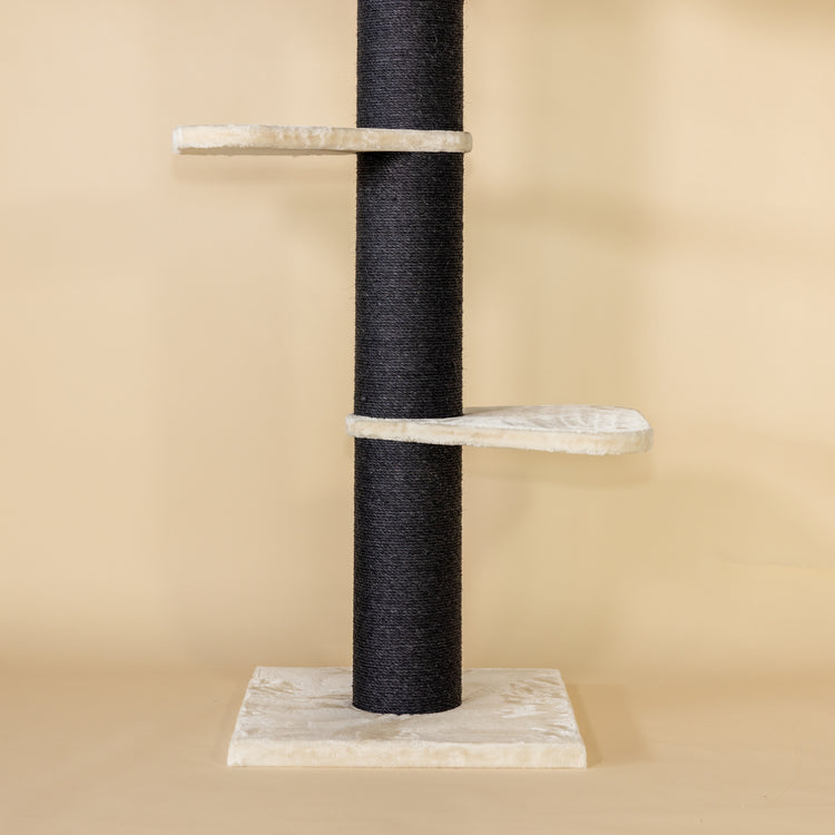 Cat Tree Maine Coon Tower Blackline (Cream) 225-245 cm