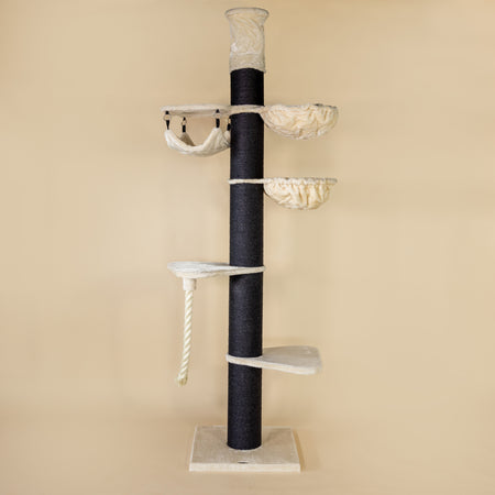 Cat Tree Maine Coon Tower Blackline Crown (Cream) 235 - 255 CM