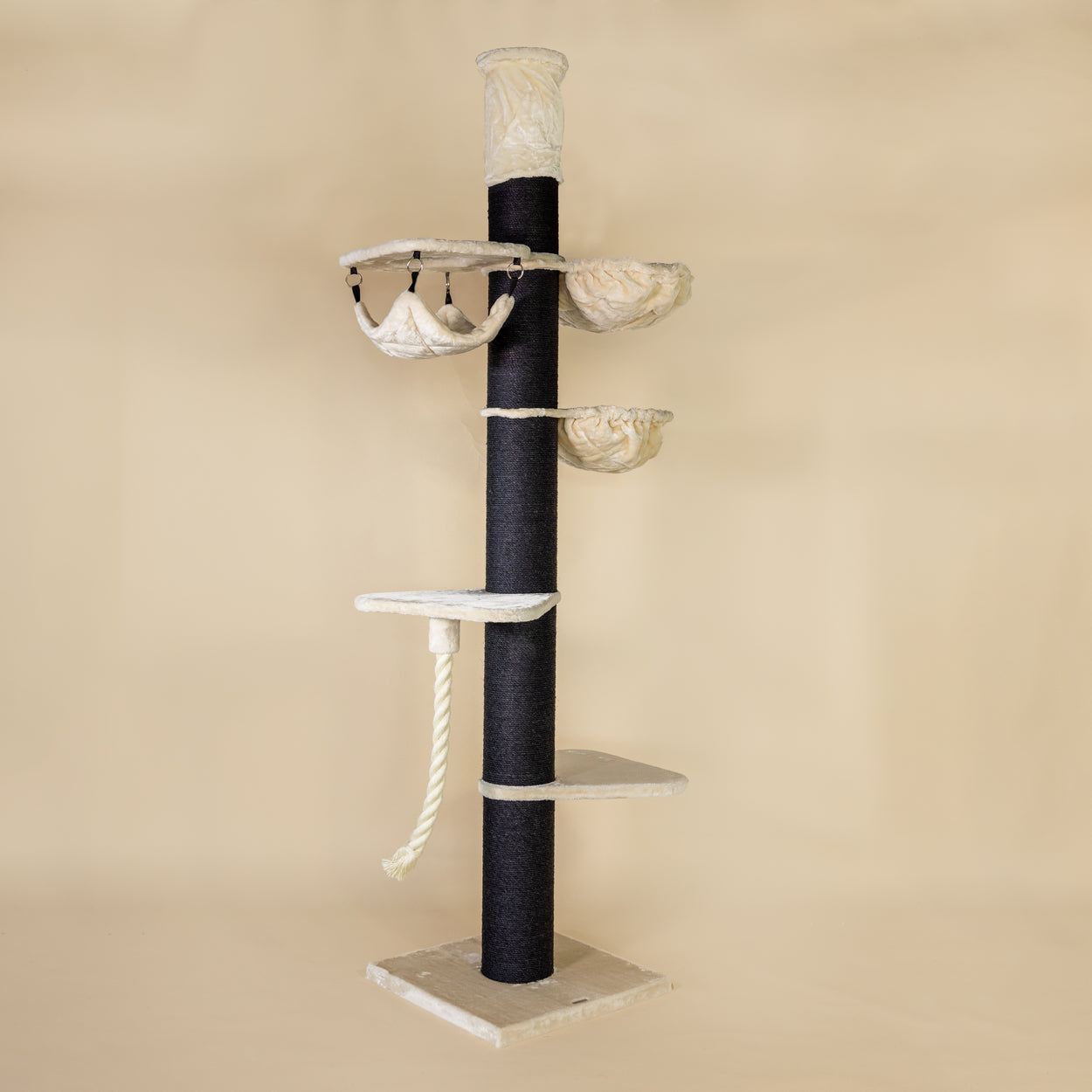 Cat Tree Maine Coon Tower Blackline Crown (Cream) 235 - 255 CM