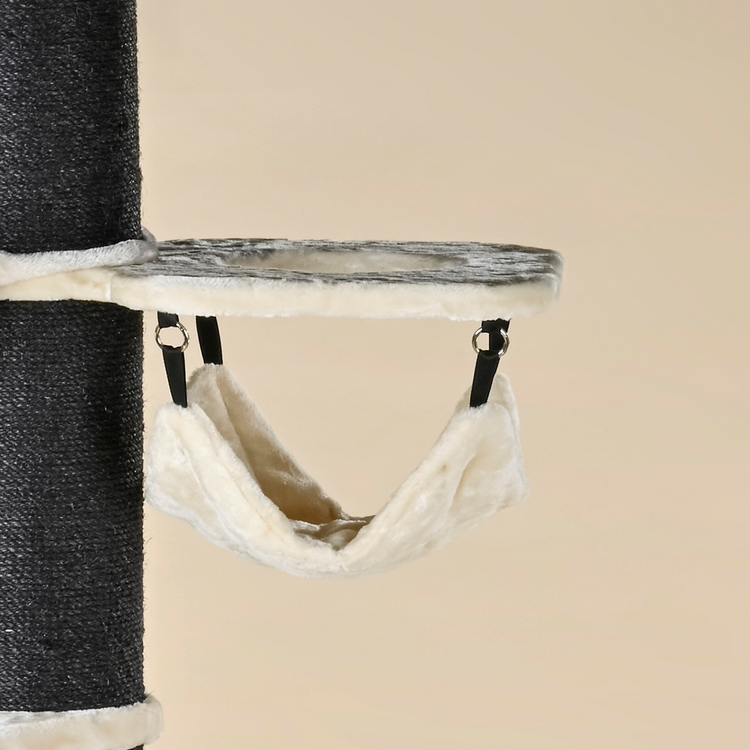 Cat Tree Maine Coon Tower Blackline Crown (Cream) 275-295 cm