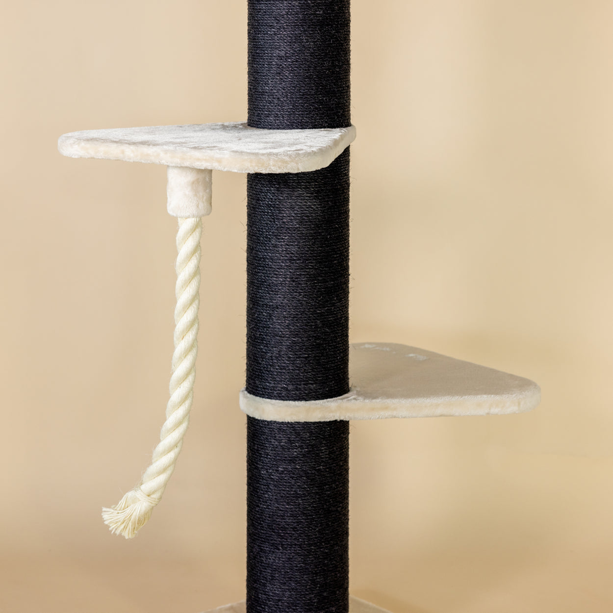 Cat Tree Maine Coon Tower Blackline Crown (Cream) 265-285 cm