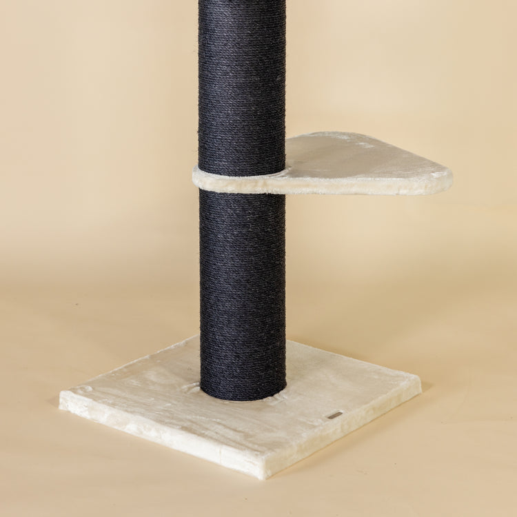 Cat Tree Maine Coon Tower Blackline Plus (Cream) 255-275 cm