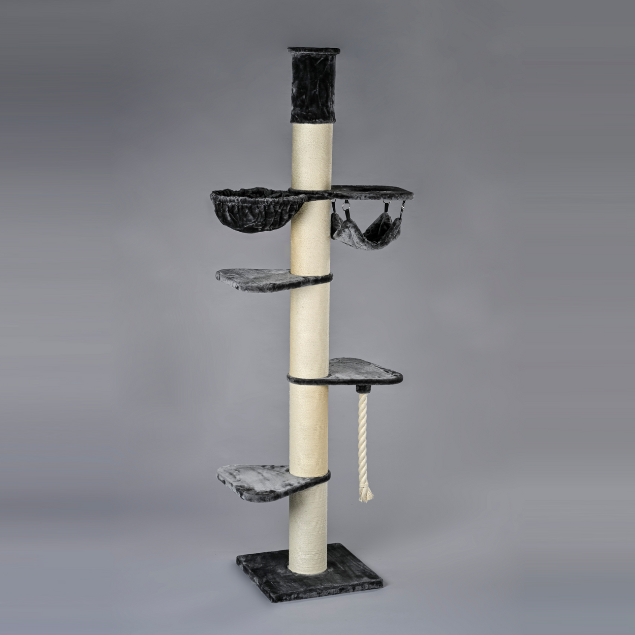 Cat Tree Maine Coon Tower Crown (Dark Grey) 275-295 cm
