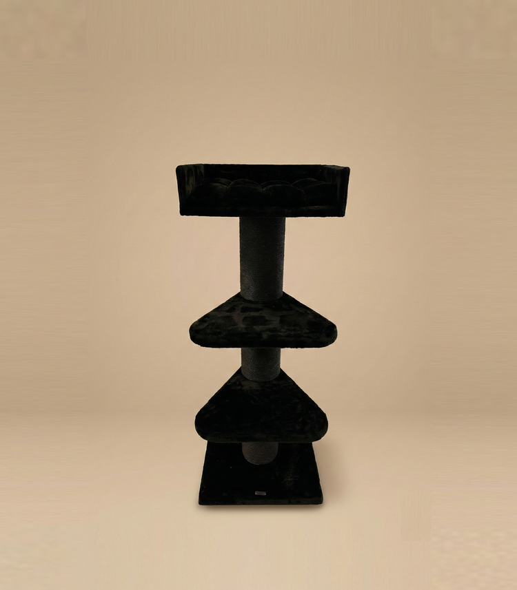Cat Tree Royalty Blackline (Black Teddy)