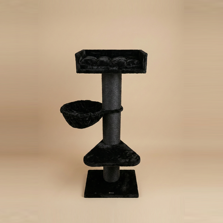 Cat Tree Royalty Blackline De luxe (Black Teddy)