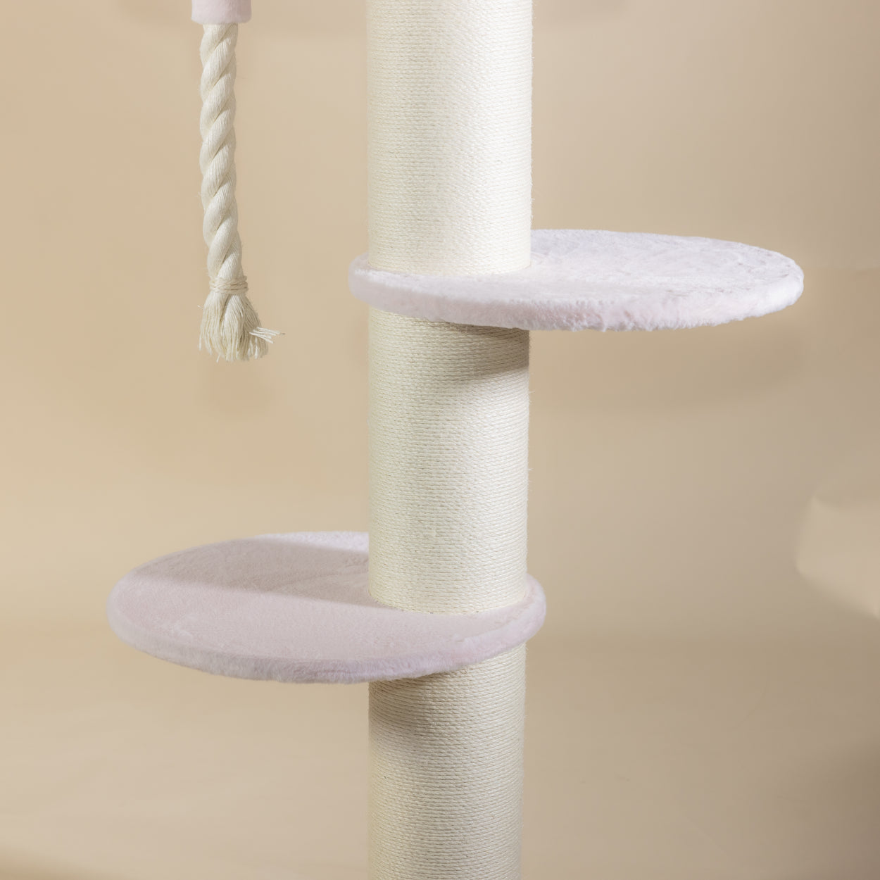 Large, Pink Lying Area Sleeper Round (for 12, 15 or 20 cm poles)