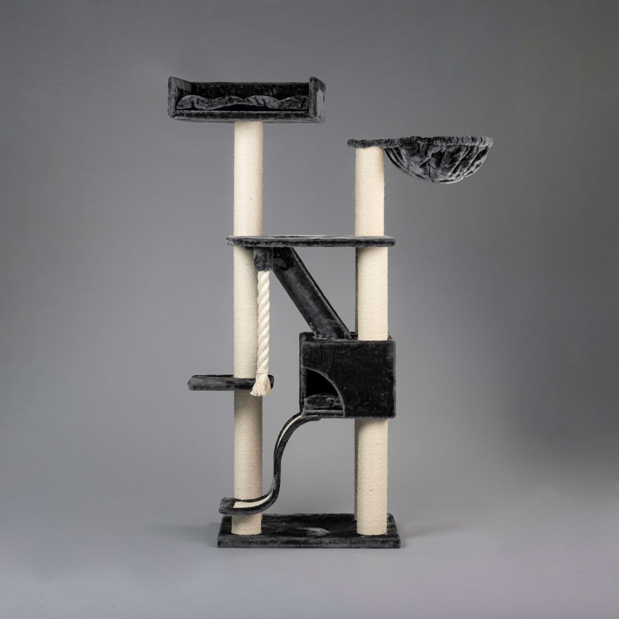 Cat Tree Kilimandjaro de Luxe (Dark Grey)
