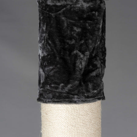 Floor-To-Ceiling Tensioner, 20 cm Sisal Poles (Dark Grey)