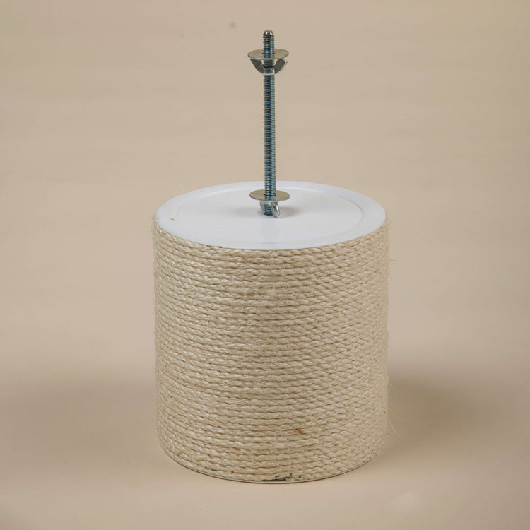 Floor-To-Ceiling Tensioner, 20 cm Sisal Poles (Dark Grey)