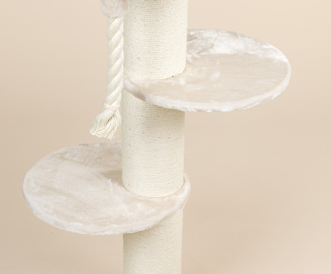 Large, Cream Lying Area Sleeper Round (for 12, 15 or 20 cm poles)