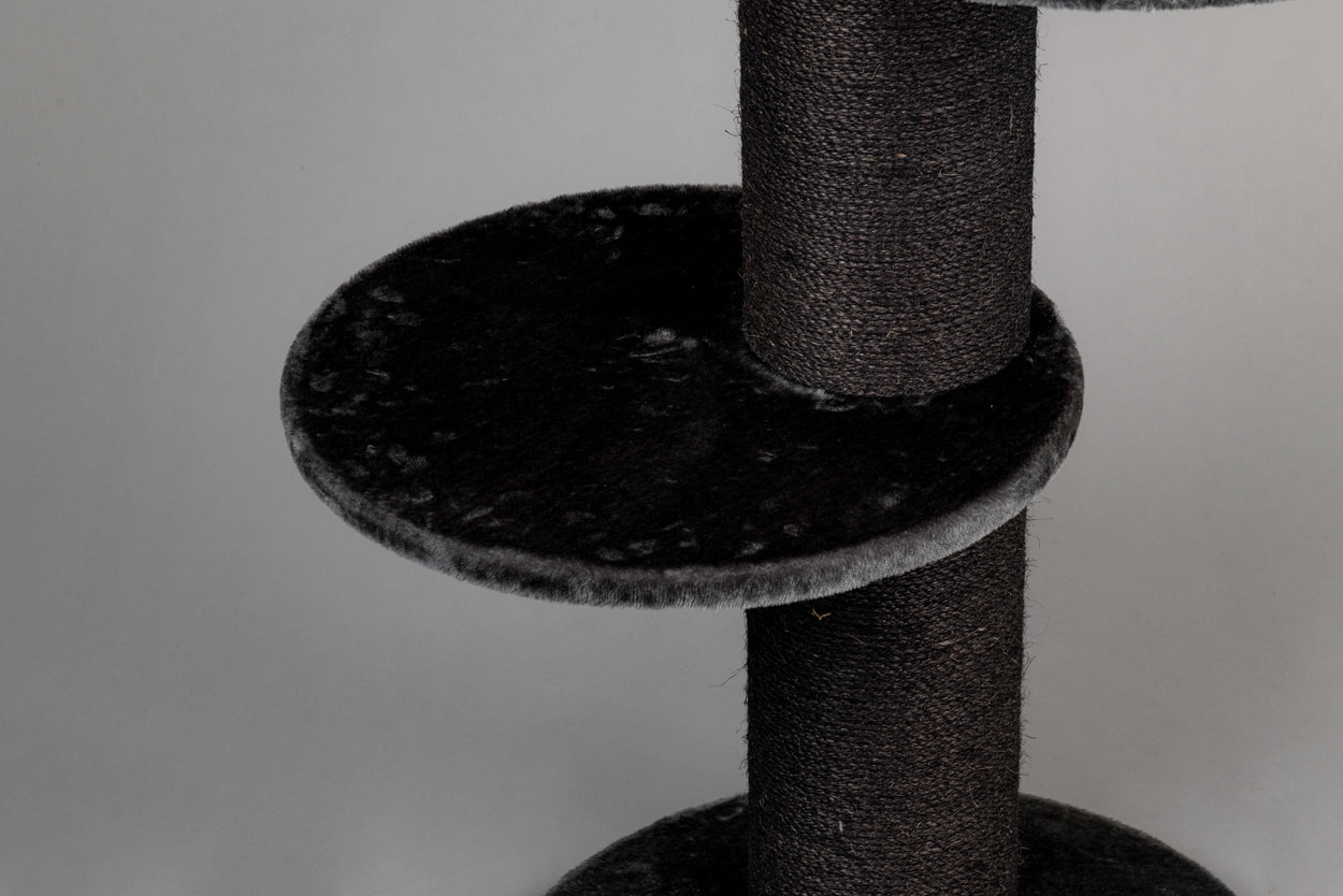 Large, Dark Grey Lying Area Sleeper Round (for 12, 15 or 20 cm poles)