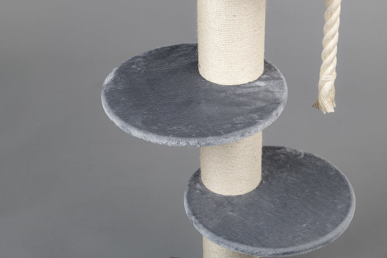 Large, Light Grey Lying Area Sleeper Round (for 12, 15 or 20 cm poles)
