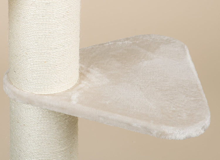 Large, Cream Lying Area Step Triangular For Royalty (for 12, 15 or 20 cm poles)