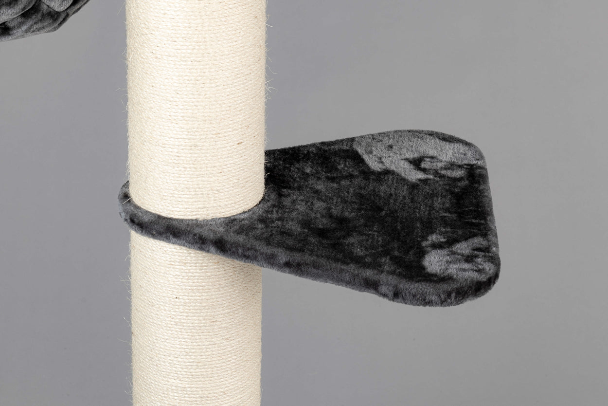 Large, Dark Grey Lying Area Step Triangular For Royalty (for 12, 15 or 20 cm poles)