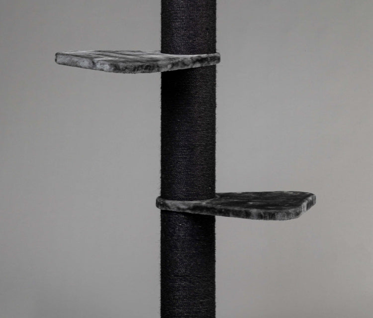 Large, Dark Grey Lying Area Step Triangular For Royalty (for 12, 15 or 20 cm poles)