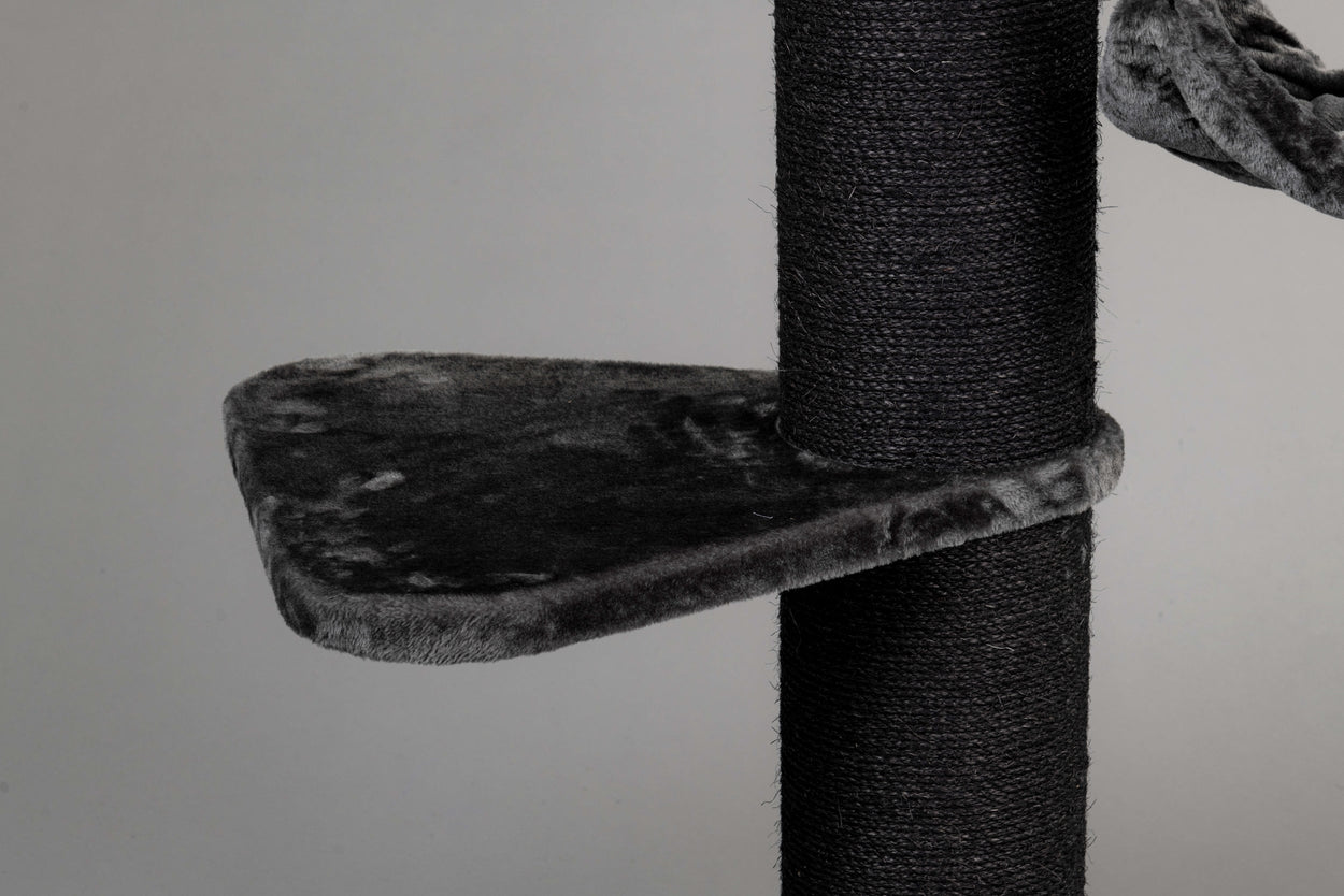 Large, Dark Grey Lying Area Step Triangular For Royalty (for 12, 15 or 20 cm poles)