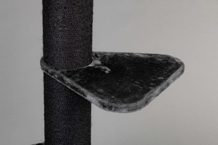 Large, Dark Grey Lying Area Step Triangular For Royalty (for 12, 15 or 20 cm poles)