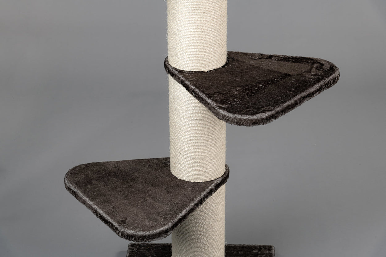 Large, Taupe Lying Area Step Triangular (for 12, 15 or 20 cm poles)