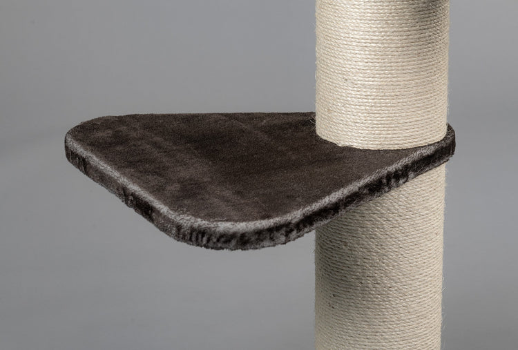 Large, Taupe Lying Area Step Triangular (for 12, 15 or 20 cm poles)
