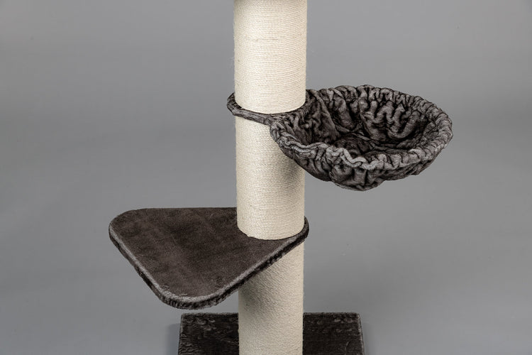 Large, Taupe Lying Area Step Triangular (for 12, 15 or 20 cm poles)
