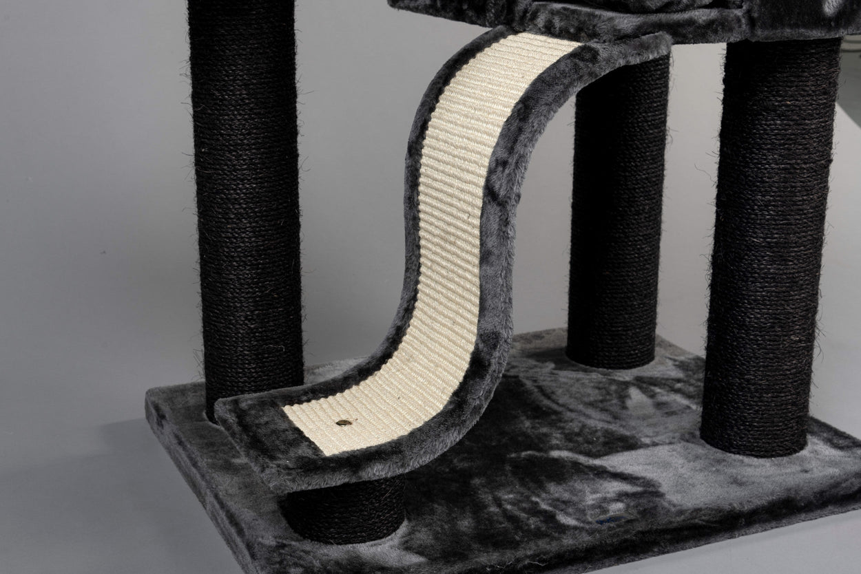 Cat Tree Kilimandjaro de Luxe Blackline Crown (Dark Grey)