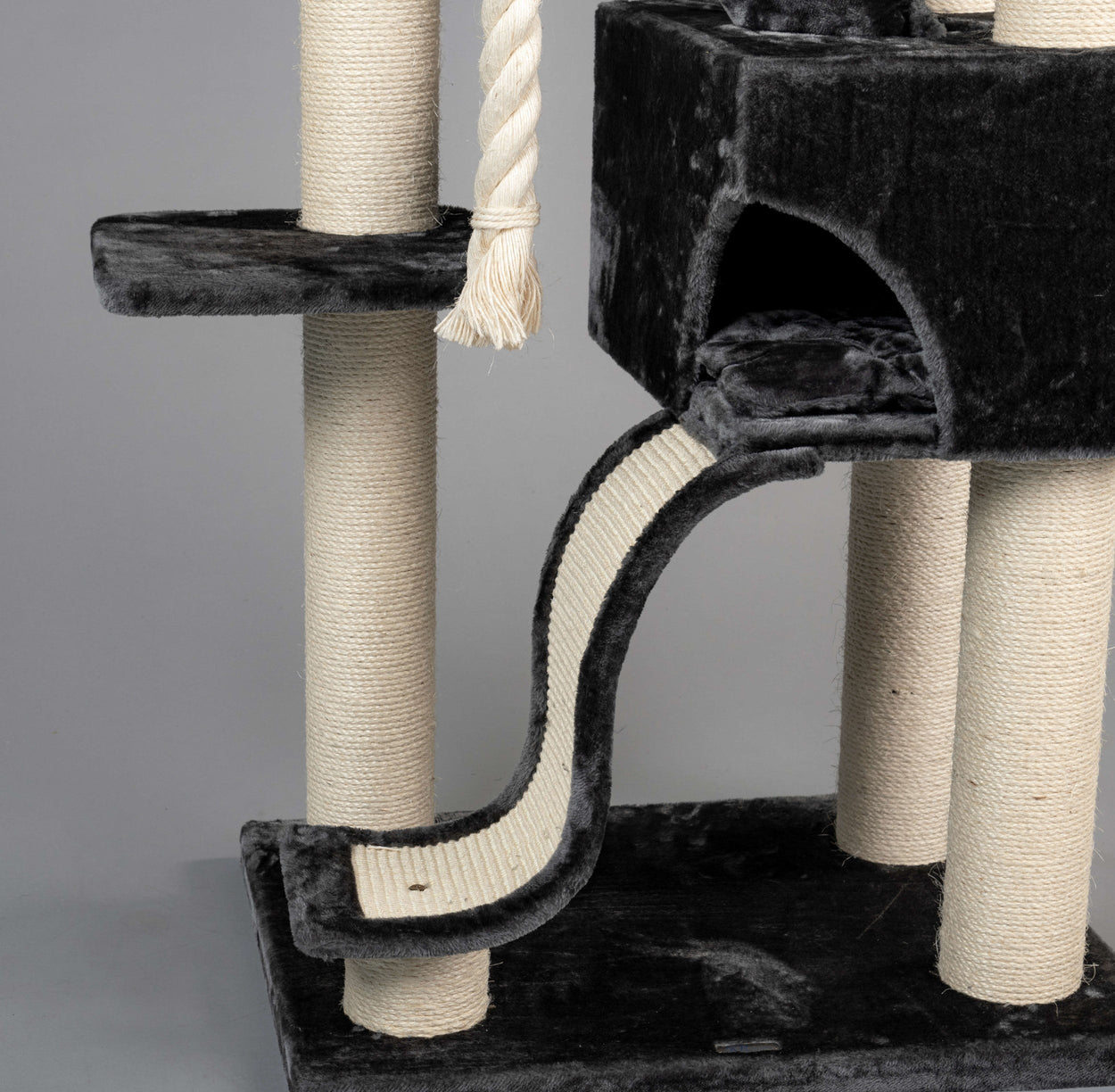 Cat Tree Kilimandjaro de Luxe Crown (Dark Grey)