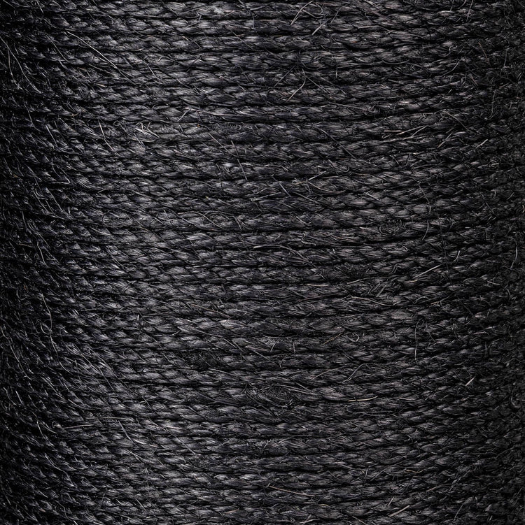 Sisal Pole 50 cm x 20 cmØ - M10 - 4 Screw Holes (Blackline)