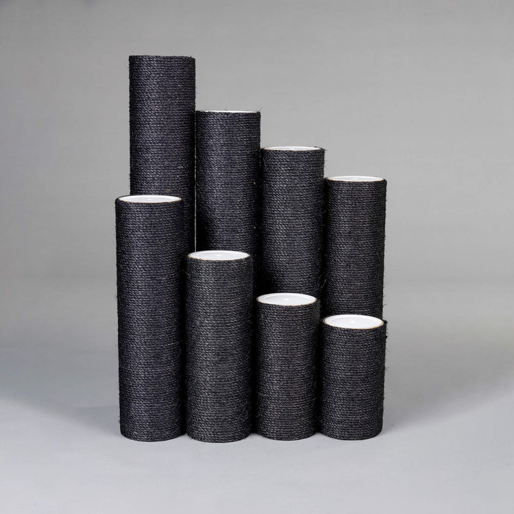Sisal Pole 25 cm x 15 cmØ - M8 (Blackline)