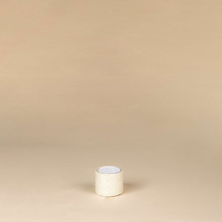 Sisal Pole 10 cm x 12 cmØ - M8 (Cream)