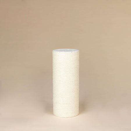 Sisal Pole 50 cm x 20 cmØ - M10 - 5 Screw Holes (Cream) )