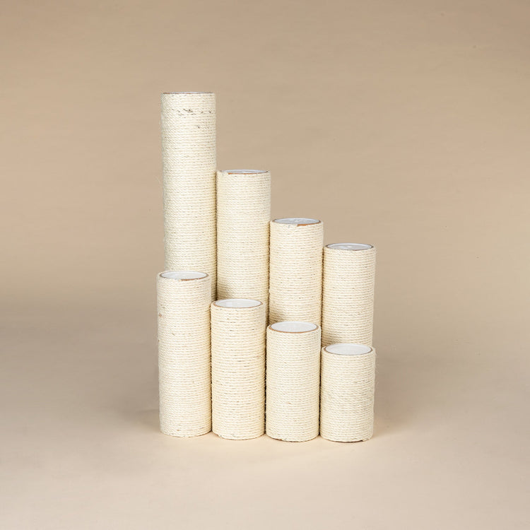 Sisal Pole 47 cm x 12 cmØ - M8 (Cream)