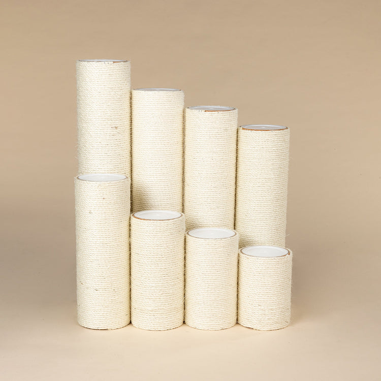 Sisal Pole 59 cm x 15 cmØ - M8 (Cream)