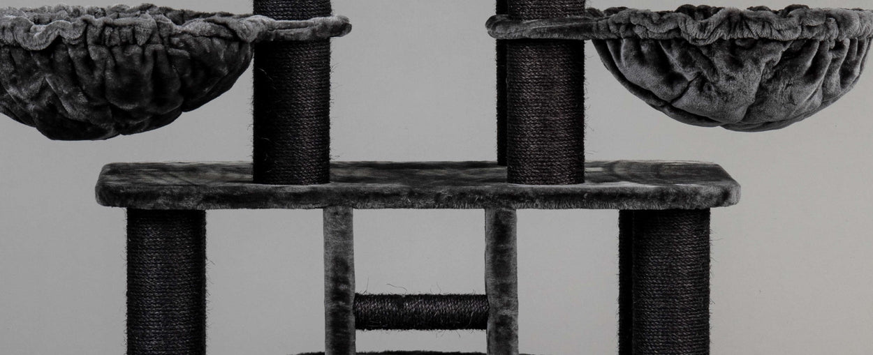 Middle Panel Dark Grey, Panther 100 x 60 cm
