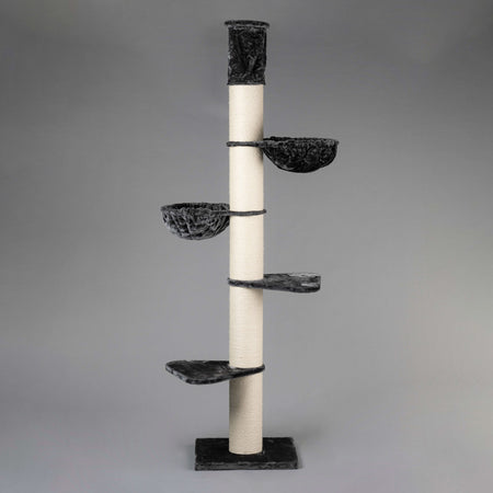 Cat Tree Maine Coon Tower (Dark Grey) 275-295 cm
