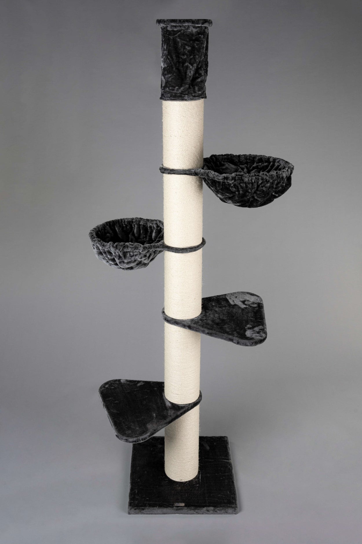Cat Tree Maine Coon Tower (Dark Grey) 275-295 cm