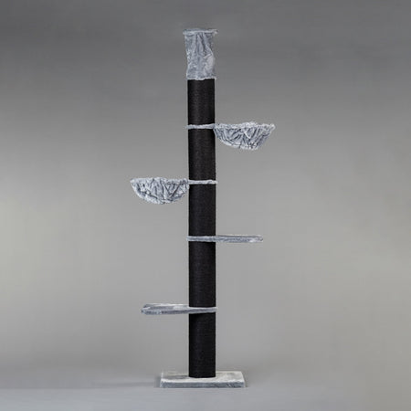 Cat Tree Maine Coon Tower Blackline (Light Grey) 275-295 cm