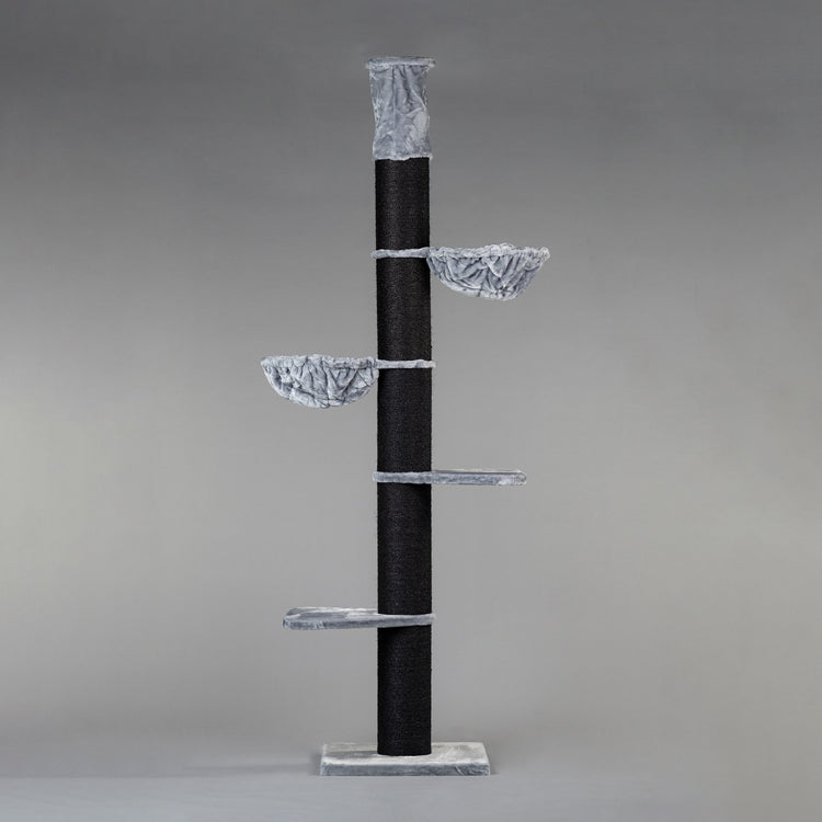 Cat Tree Maine Coon Tower Blackline (Light Grey) 275-295 cm