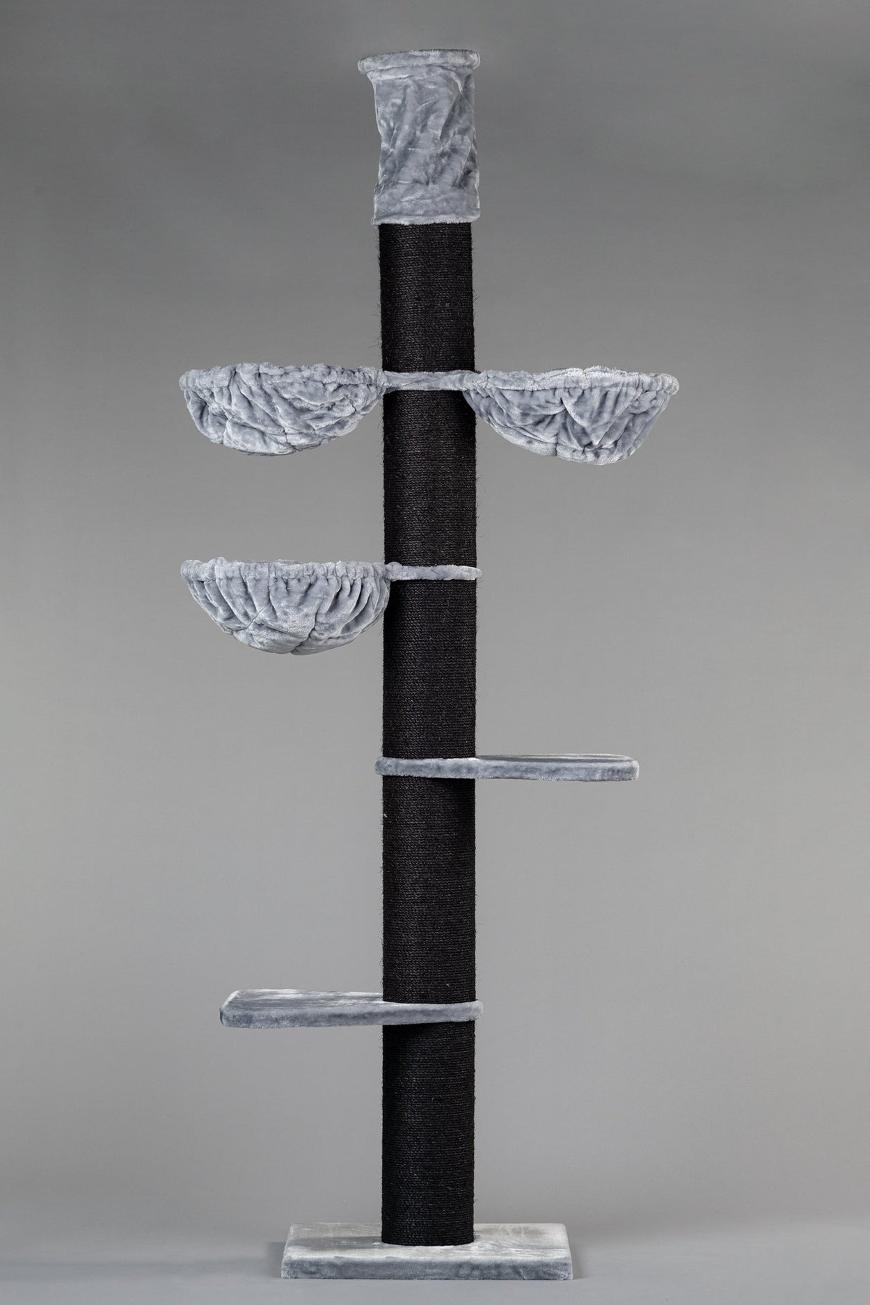 Cat Tree Maine Coon Tower Blackline Plus (Light Grey) 275-295 cm