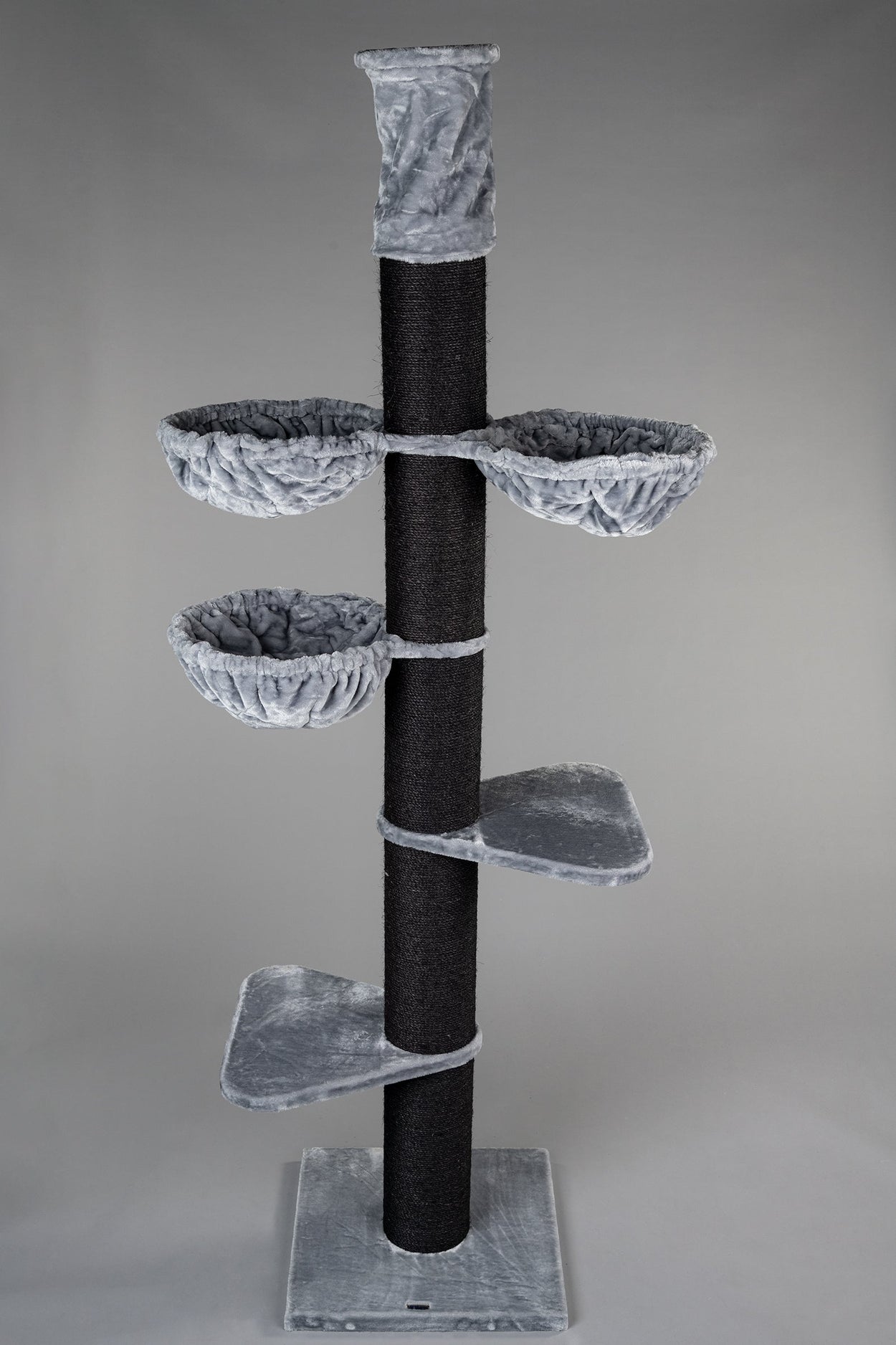 Cat Tree Maine Coon Tower Blackline Plus (Light Grey) 275-295 cm