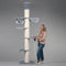 Cat Tree Maine Coon Tower Crown (Light Grey) 275-295 cm